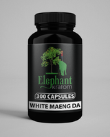 Elephant Kratom White Maeng Da - 300 caps
